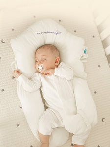 Newborn Baby Pillow - Baby Kisses, Snuggles and Giggles