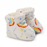 Cartoon Print Baby Boots - Baby Kisses, Snuggles and Giggles