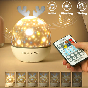 Kids Night Light Projector with Bluetooth, Music or just Light Options