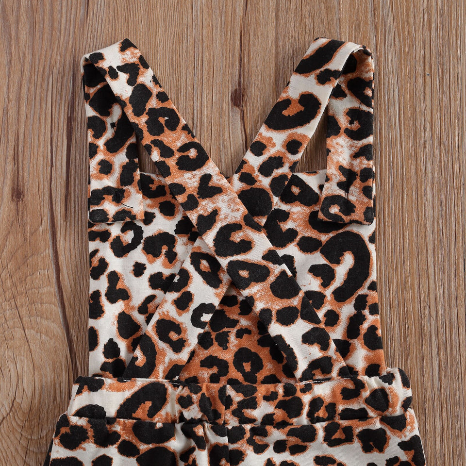 Baby Chelsea Cheetah Romper - Baby Kisses, Snuggles and Giggles