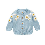 Daisy Knitted Cardigan - Baby Kisses, Snuggles and Giggles