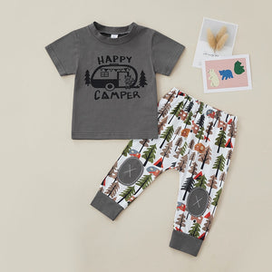 Happy Camper Set - Baby Kisses, Snuggles and Giggles