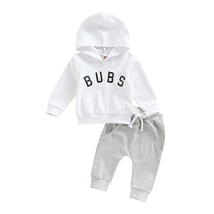 BUBS Hoody Outfit - Baby Kisses, Snuggles and Giggles