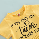 IF YOU DON'T LIKE TACOS Tassel Outfit - Baby Kisses, Snuggles and Giggles