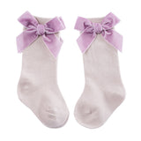 Cute Mid Length Solid Color Socks - Baby Kisses, Snuggles and Giggles