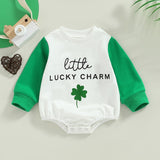 Little Lucky Charm Romper - Baby Kisses, Snuggles and Giggles