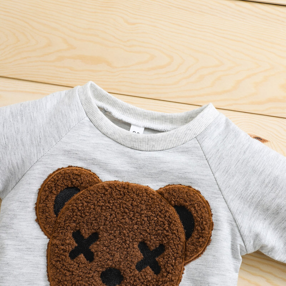 Teddy Bear 2 Piece - Baby Kisses, Snuggles and Giggles